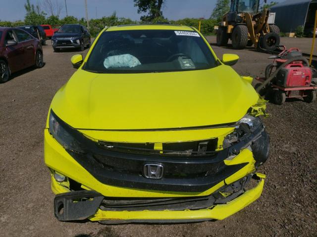2HGFC4A81KH400291 - 2019 HONDA CIVIC SPORT 黄色 照片 5