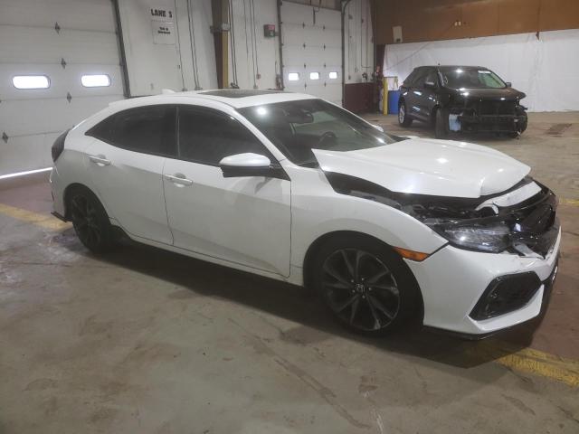 SHHFK7H91HU414156 - 2017 HONDA CIVIC SPORT TOURING WHITE photo 4