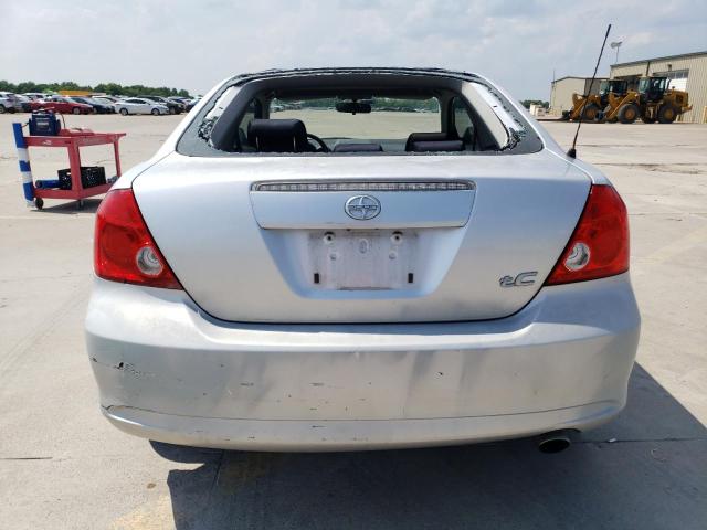 JTKDE177760143590 - 2006 TOYOTA SCION TC SILVER photo 6