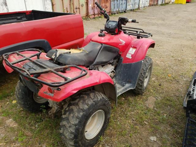 1HFTE3521B4400905 - 2011 HONDA TRX420 FM RED photo 4