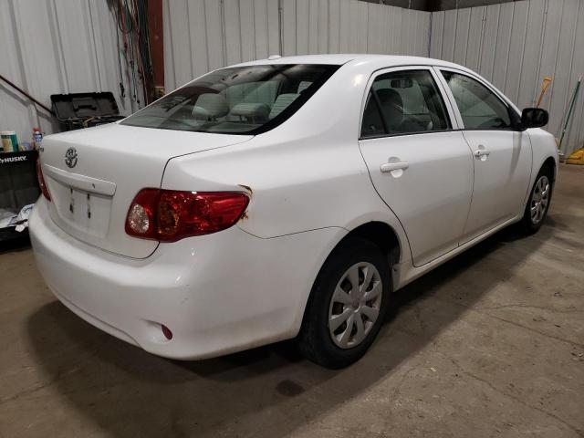 1NXBU40E59Z009715 - 2009 TOYOTA COROLLA BASE WHITE photo 3