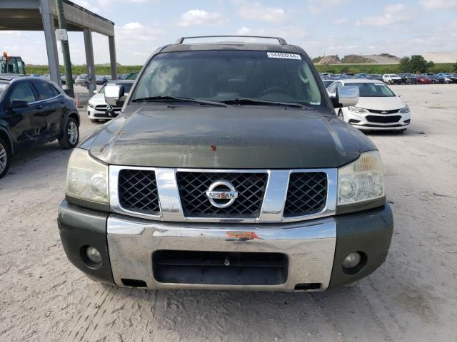 5N1AA08B84N707987 - 2004 NISSAN ARMADA SE GREEN photo 5