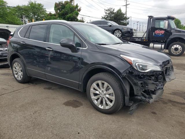 LRBFXDSA2HD066331 - 2017 BUICK ENVISION ESSENCE Սև լուսանկար 4