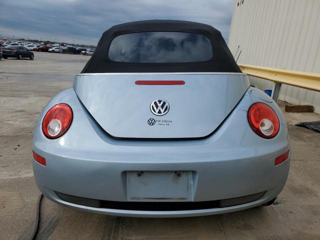 3VWRW3AL6AM004906 - 2010 VOLKSWAGEN NEW BEETLE BLUE photo 6
