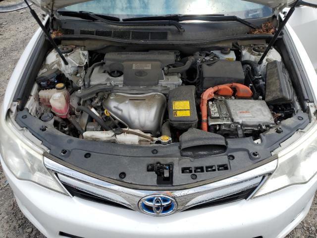 4T1BD1FK5DU087674 - 2013 TOYOTA CAMRY HYBRID WHITE photo 11