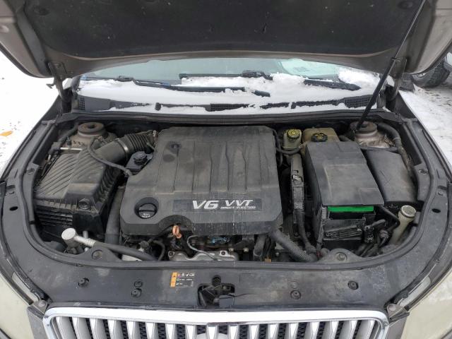 1G4GE5ED2BF341517 - 2011 BUICK LACROSSE CXS Մոխրագույն լուսանկար 11