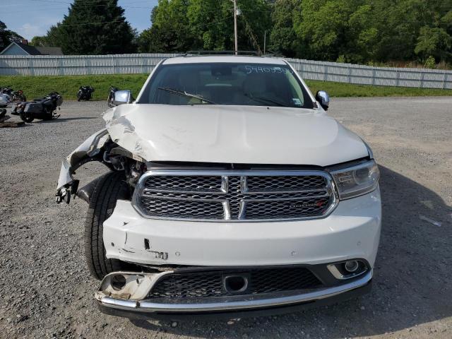 1C4SDJET5JC161272 - 2018 DODGE DURANGO CITADEL WHITE photo 5