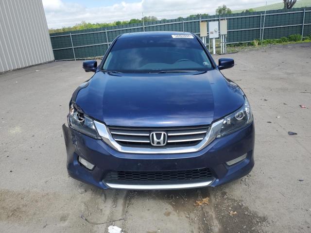 1HGCR2F86DA020024 - 2013 HONDA ACCORD EXL BLUE photo 5