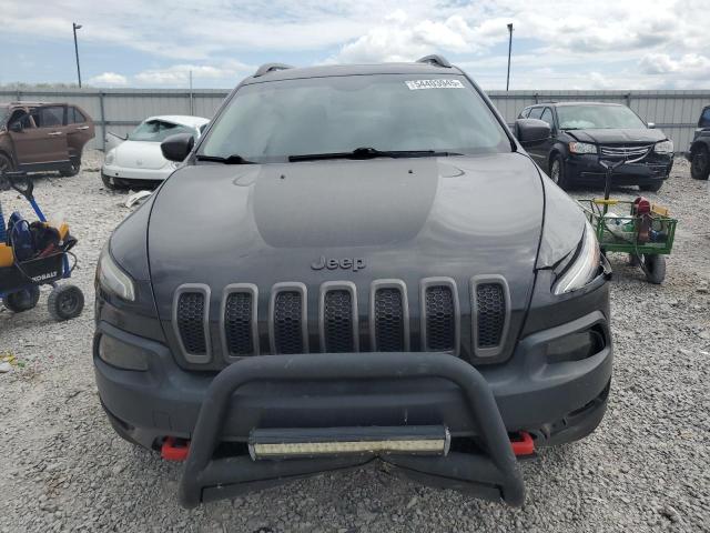 1C4PJMBB8GW203534 - 2016 JEEP CHEROKEE TRAILHAWK BLACK photo 5