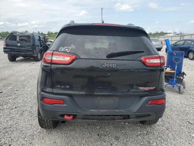 1C4PJMBB8GW203534 - 2016 JEEP CHEROKEE TRAILHAWK BLACK photo 6