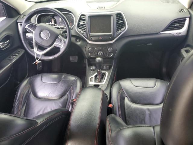 1C4PJMBB8GW203534 - 2016 JEEP CHEROKEE TRAILHAWK BLACK photo 8