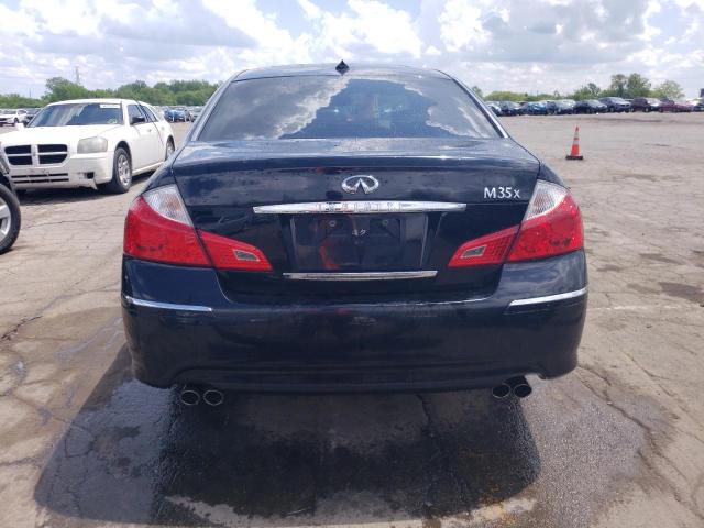 JN1CY0AR4AM961586 - 2010 INFINITI M35 BASE BLACK photo 6