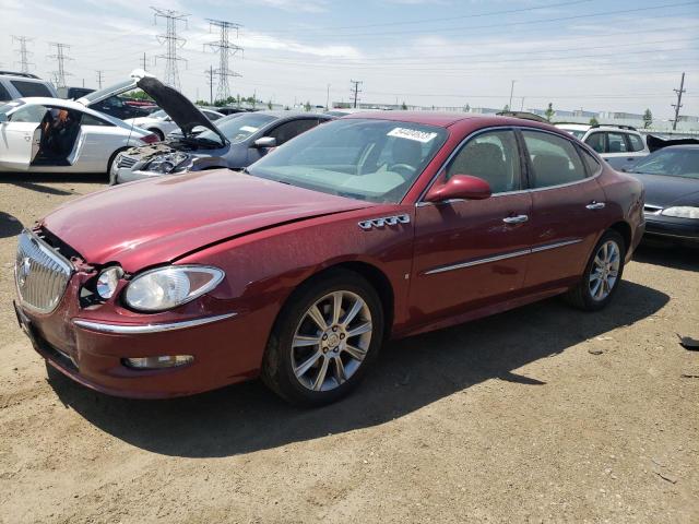 2G4WN58C481127563 - 2008 BUICK LACROSSE SUPER SERIES RED photo 1