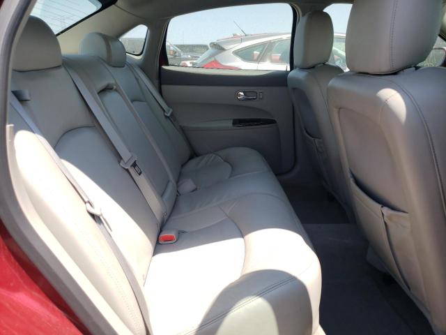 2G4WN58C481127563 - 2008 BUICK LACROSSE SUPER SERIES RED photo 10