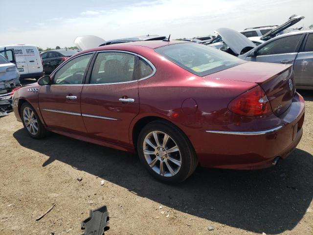 2G4WN58C481127563 - 2008 BUICK LACROSSE SUPER SERIES RED photo 2