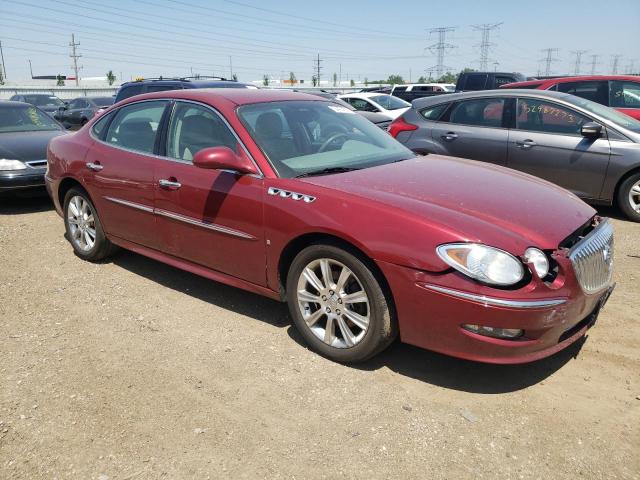 2G4WN58C481127563 - 2008 BUICK LACROSSE SUPER SERIES RED photo 4