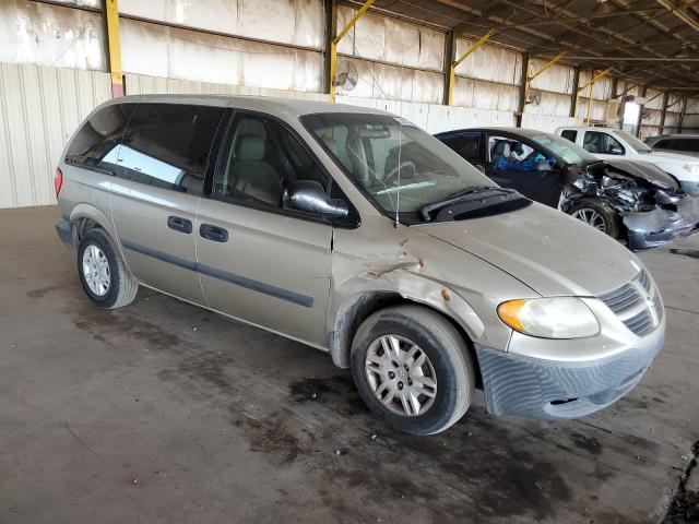 1D4GP25BX5B386070 - 2005 DODGE CARAVAN SE BEIGE photo 4