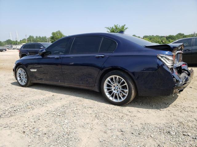 WBAYF8C5XFD654168 - 2015 BMW 750LI XDRI LXI BLUE photo 2