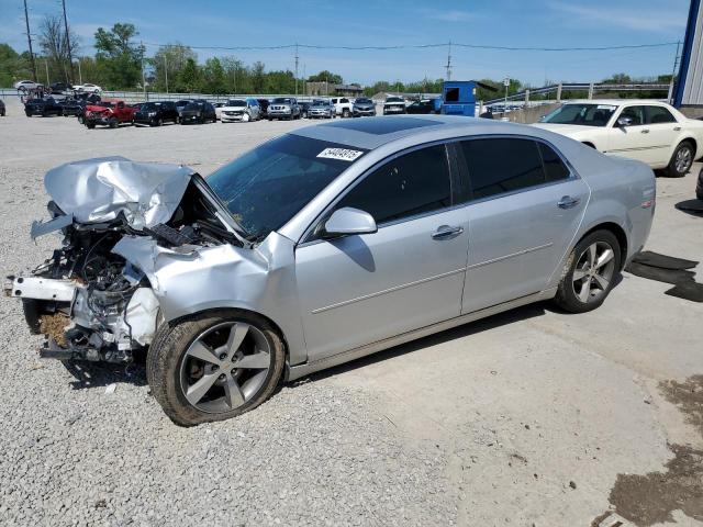1G1ZC5E01CF133011 - 2012 CHEVROLET MALIBU 1LT SILVER photo 1