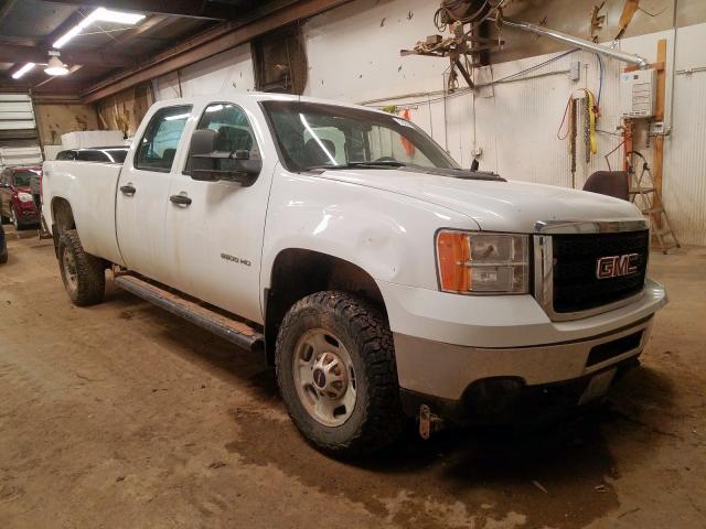 1GT12ZCG7DF241164 - 2013 GMC SIERRA K2500 HEAVY DUTY WHITE photo 1