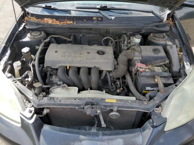 2T1KR32E15C351781 - 2005 TOYOTA COROLLA MA XR BLACK photo 11