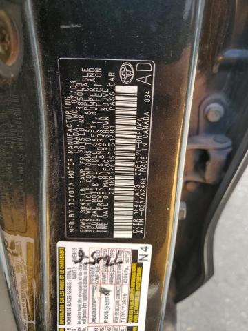 2T1KR32E15C351781 - 2005 TOYOTA COROLLA MA XR BLACK photo 12
