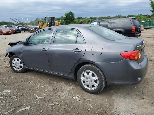 2T1BU4EE2AC314944 - 2010 TOYOTA COROLLA BASE GRAY photo 2