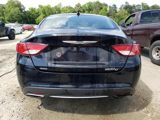 1C3CCCEG6FN512356 - 2015 CHRYSLER 200 C BLACK photo 6