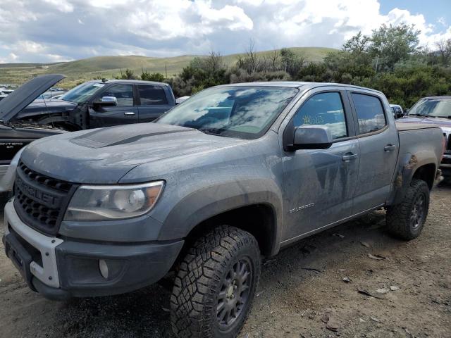 1GCGTEEN9N1300659 - 2022 CHEVROLET COLORADO ZR2 GRAY photo 1