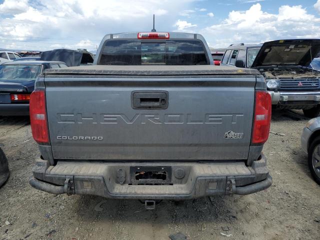 1GCGTEEN9N1300659 - 2022 CHEVROLET COLORADO ZR2 GRAY photo 6