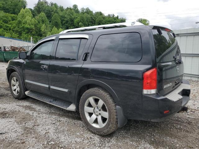 5N1BA0NC6BN612830 - 2011 NISSAN ARMADA SV BLACK photo 2