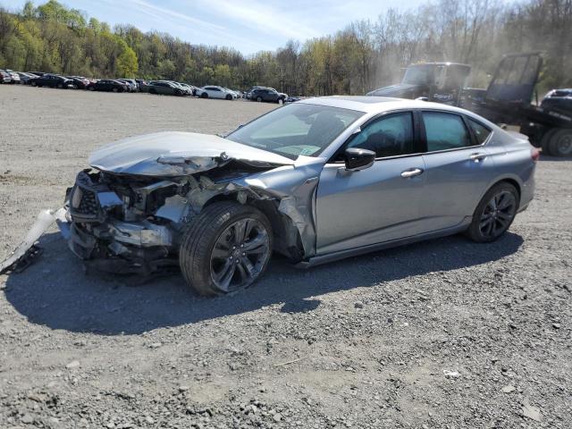 19UUB6F5XNA000818 - 2022 ACURA TLX TECH A GRAY photo 1