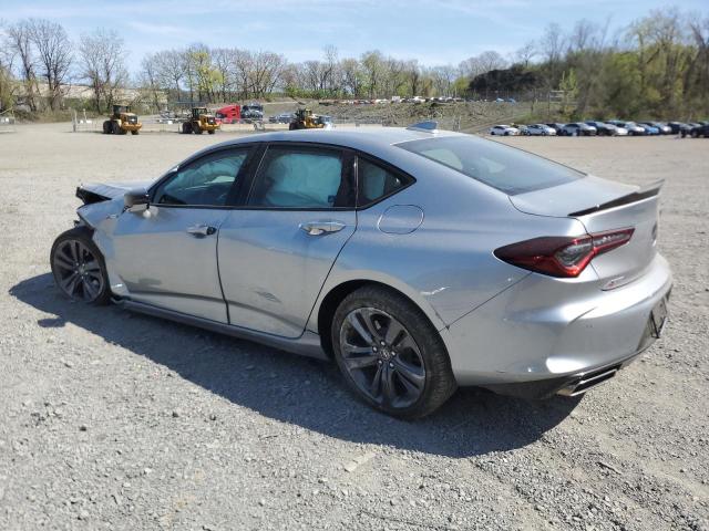 19UUB6F5XNA000818 - 2022 ACURA TLX TECH A GRAY photo 2
