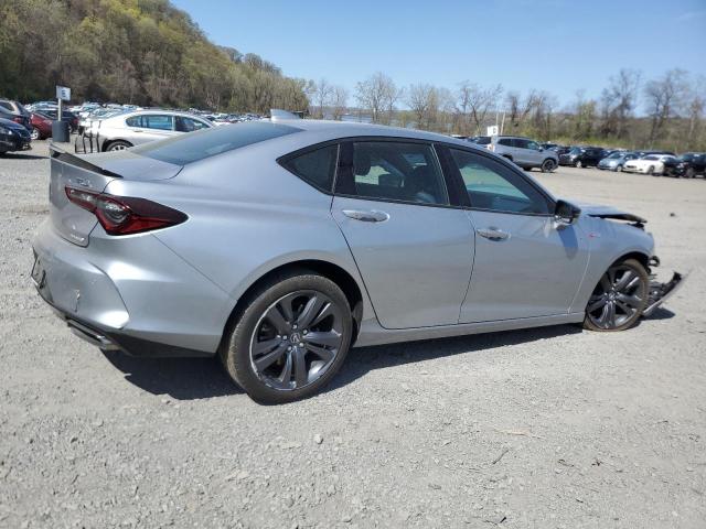 19UUB6F5XNA000818 - 2022 ACURA TLX TECH A GRAY photo 3