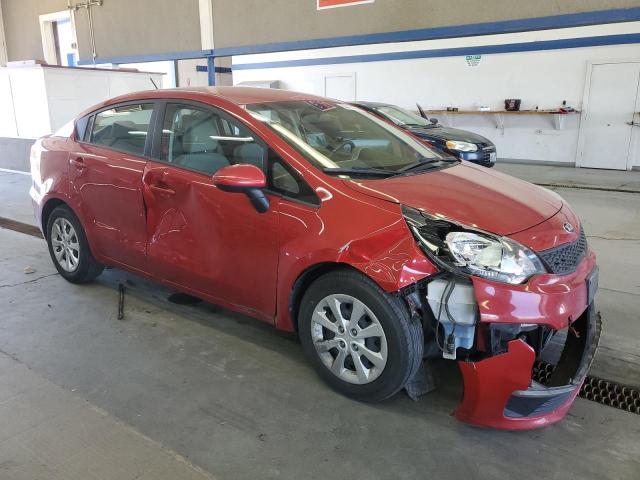 KNADM4A30H6015514 - 2017 KIA RIO LX RED photo 4