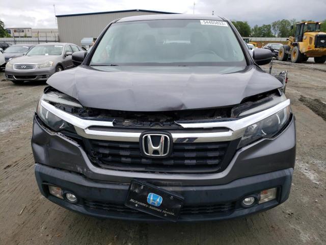 5FPYK2F63HB010367 - 2017 HONDA RIDGELINE RTL GRAY photo 5