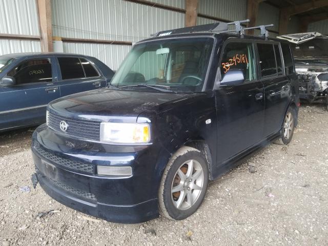 JTLKT324664071842 - 2006 TOYOTA SCION XB Mavi fotoğraf 2