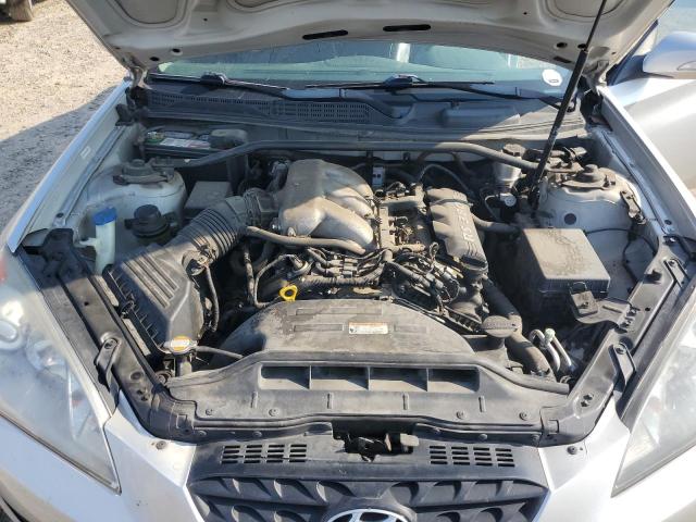 KMHHU6KH9AU012358 - 2010 HYUNDAI GENESIS CO 3.8L SILVER photo 11