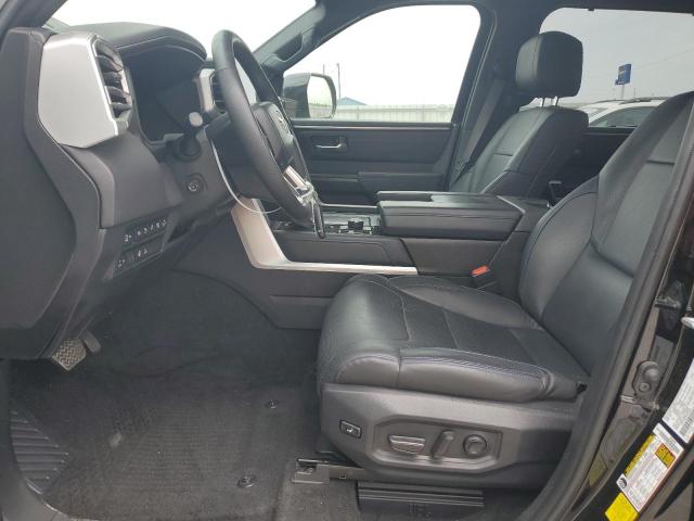 5TFNC5DB4PX016953 - 2023 TOYOTA TUNDRA CREWMAX PLATINUM შავი ფოტო 7