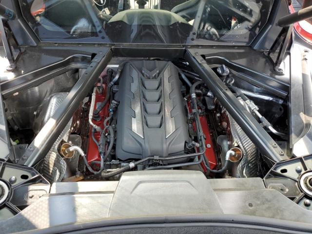 1G1YA2D44P5126490 - 2023 CHEVROLET CORVETTE STINGRAY 1LT RED photo 11