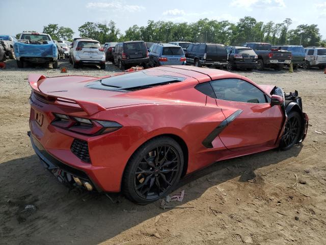 1G1YA2D44P5126490 - 2023 CHEVROLET CORVETTE STINGRAY 1LT RED photo 3