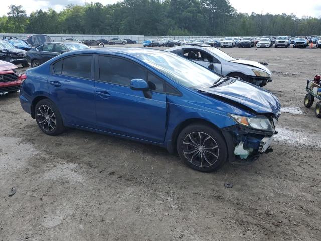 19XFB2F5XDE097501 - 2013 HONDA CIVIC LX BLUE photo 4