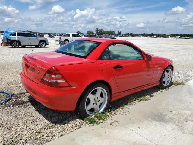 WDBKK47F0YF149472 - 2000 MERCEDES-BENZ SLK 230 KOMPRESSOR RED photo 3