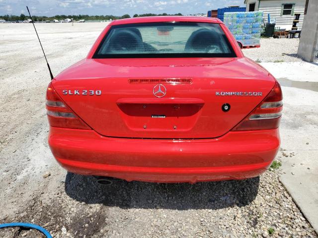 WDBKK47F0YF149472 - 2000 MERCEDES-BENZ SLK 230 KOMPRESSOR RED photo 6