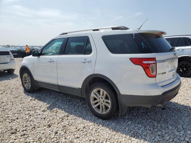 1FM5K7D82DGB06435 - 2013 FORD EXPLORER XLT WHITE photo 2