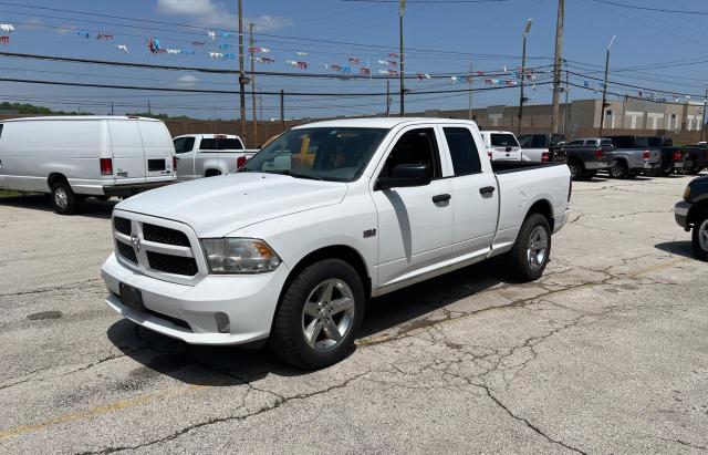 1C6RR7FT5FS520027 - 2015 RAM 1500 ST WHITE photo 2