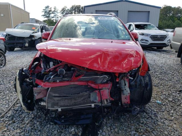 JS2YB5A37B6304337 - 2011 SUZUKI SX4 RED photo 5