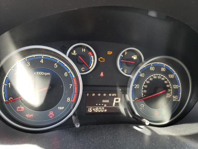 JS2YB5A37B6304337 - 2011 SUZUKI SX4 RED photo 9