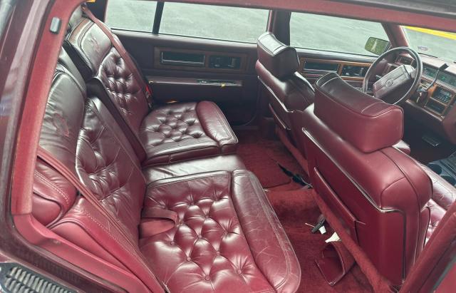 1G6CB533XL4253434 - 1990 CADILLAC FLEETWOOD BURGUNDY photo 6