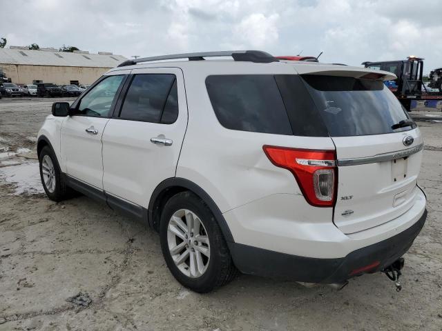 1FMHK7D87CGA43876 - 2012 FORD EXPLORER XLT WHITE photo 2